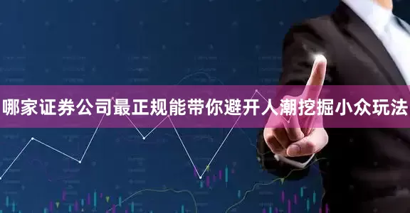哪家证券公司最正规能带你避开人潮挖掘小众玩法