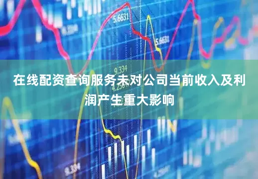 在线配资查询服务未对公司当前收入及利润产生重大影响